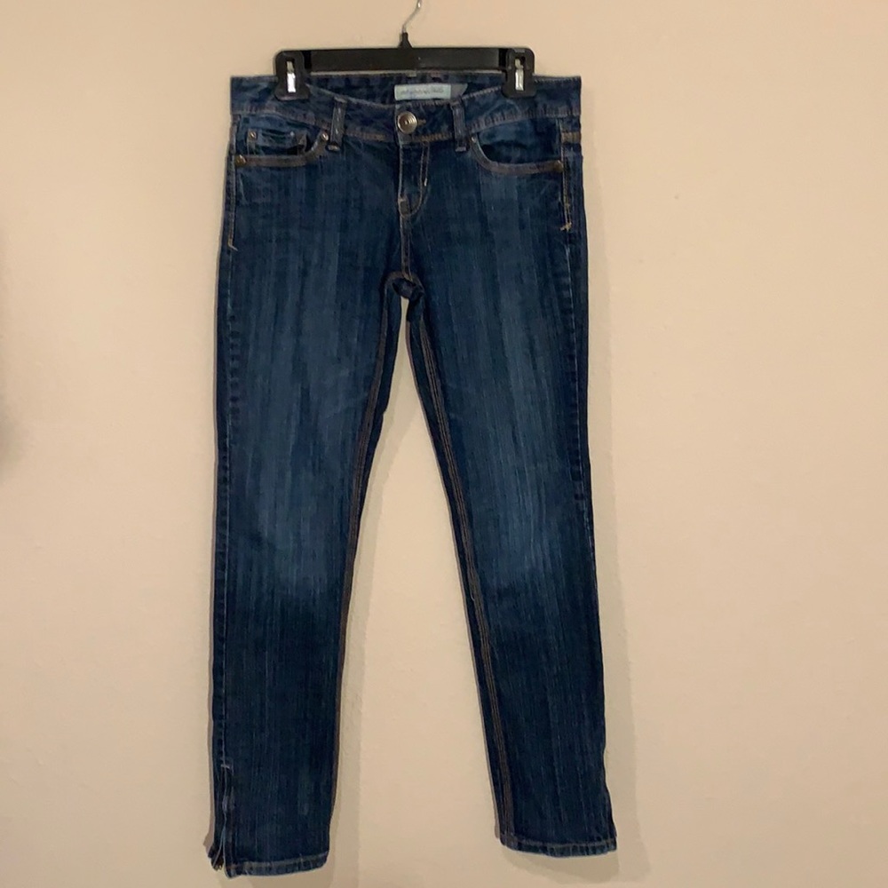 Low rise Ultra skinny ankle zip Aeropostale Jeans